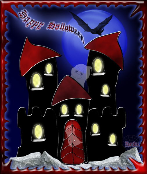 Happy Halloween w&uuml;nscht Euch Heide